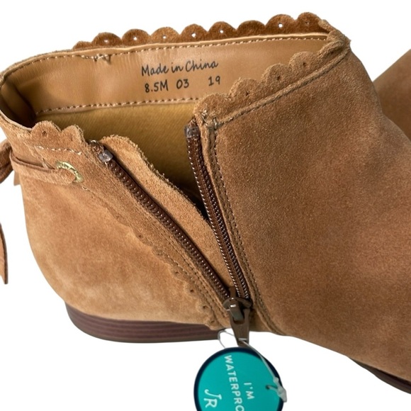 NWT Jack Rogers Suede Ankle Boots - Picture 6 of 8